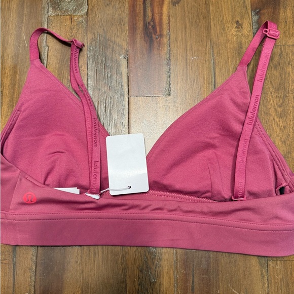 Lululemon nwt license to train triangle bra 4 6 washed mauve - Picture 4 of 7